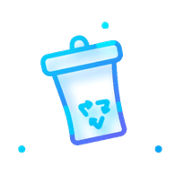 TRASH emblem
