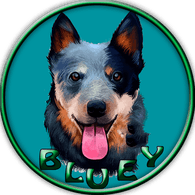 BLUEY emblem