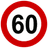60KMH emblem