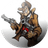 -B-A- emblem