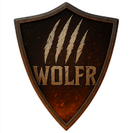 WOLFR emblem