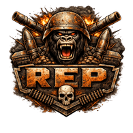 R-E-P emblem
