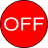 OFF- emblem