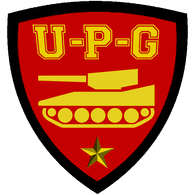 U-P-G emblem