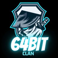 64BIT emblem