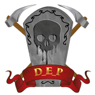 D_E_P emblem