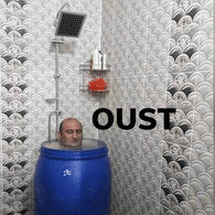 OUST emblem