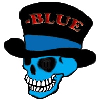-BLUE emblem