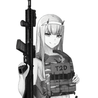 B_U_W emblem