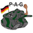 P-A-G emblem