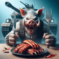 B-B-Q emblem