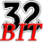 32BIT emblem