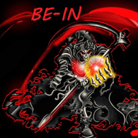 BE-IN emblem