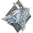 P-E- emblem