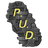 P-U-D emblem