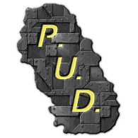 P-U-D emblem