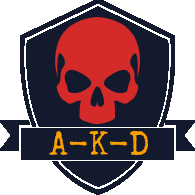 A-K-D emblem