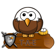 T-A-E emblem