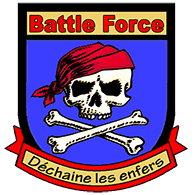 B--F emblem