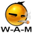 W-A-M emblem