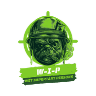 W-I-P emblem
