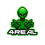 4REAL emblem