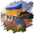 E_N_D emblem