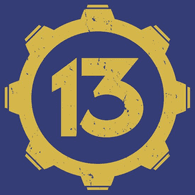 --13 emblem