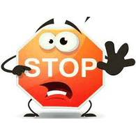 STOP- emblem