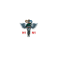 H1N1 emblem