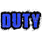 DUTY- emblem