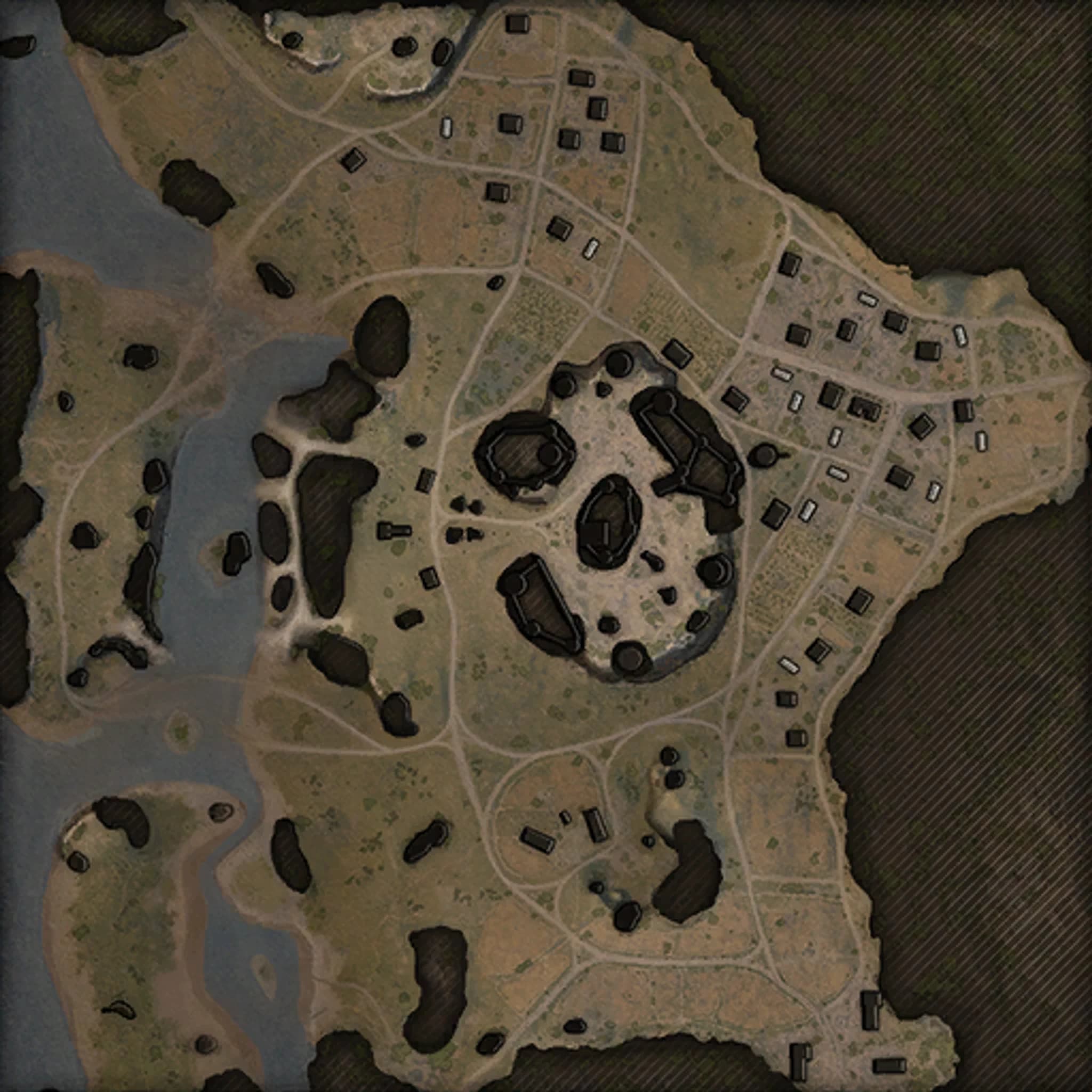 Mines minimap