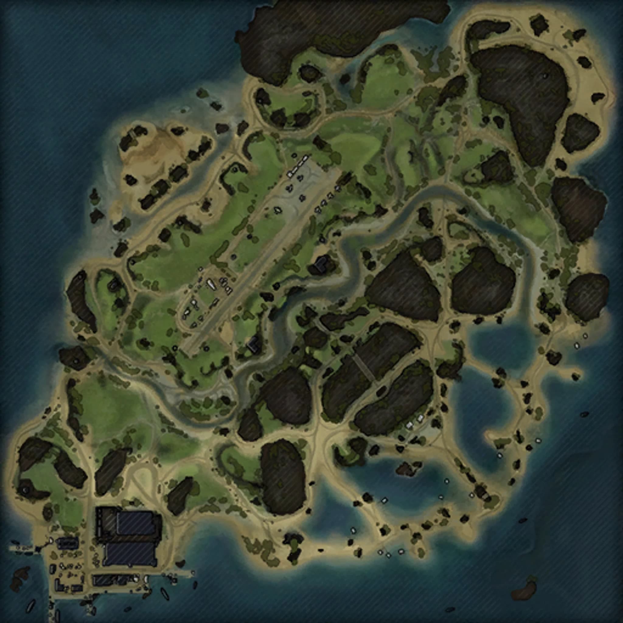 Oyster Bay minimap