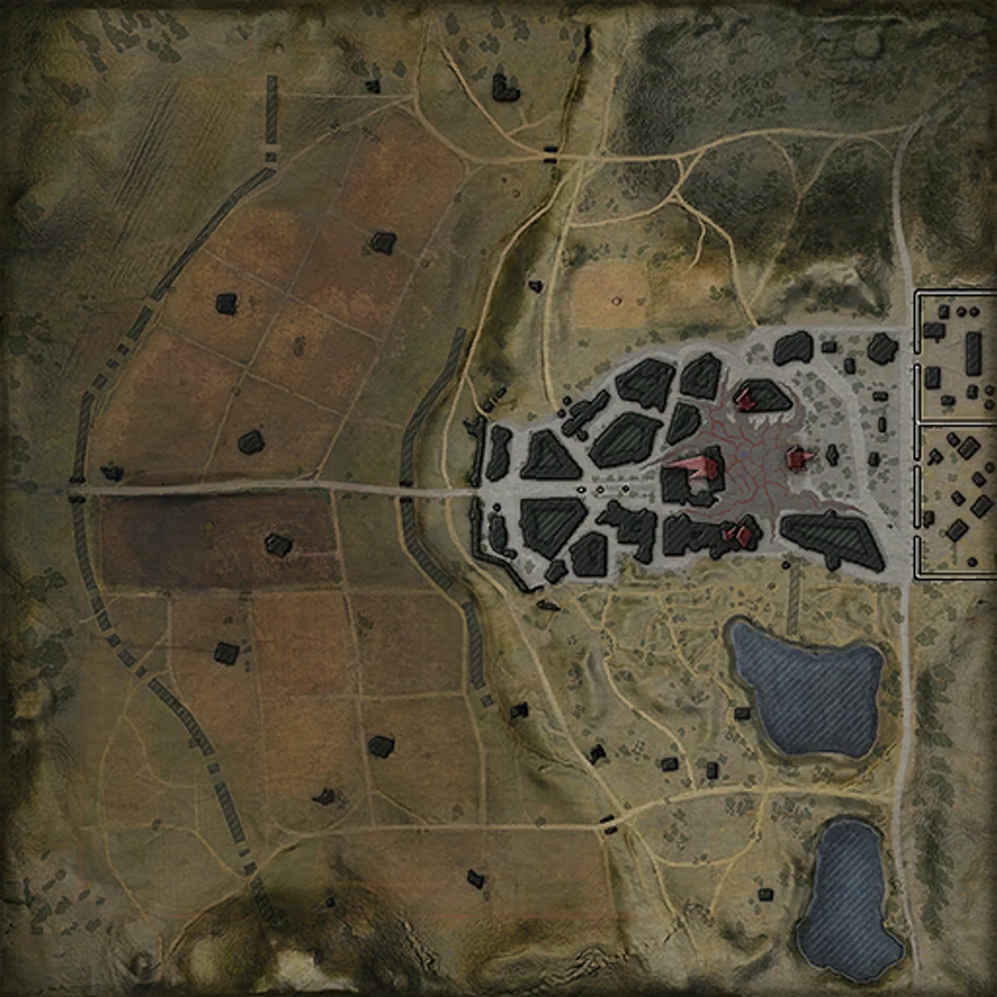 Siegfried Line (Last Stand) minimap