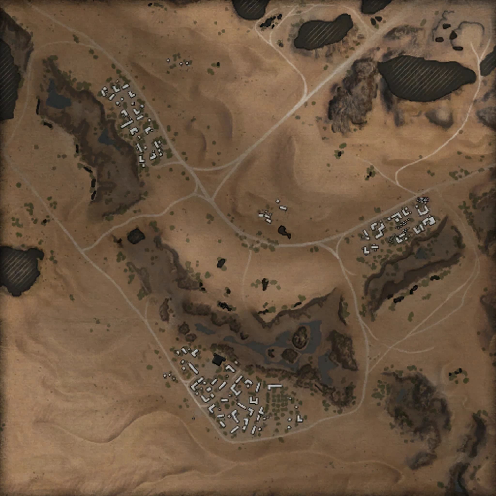 Sand River minimap