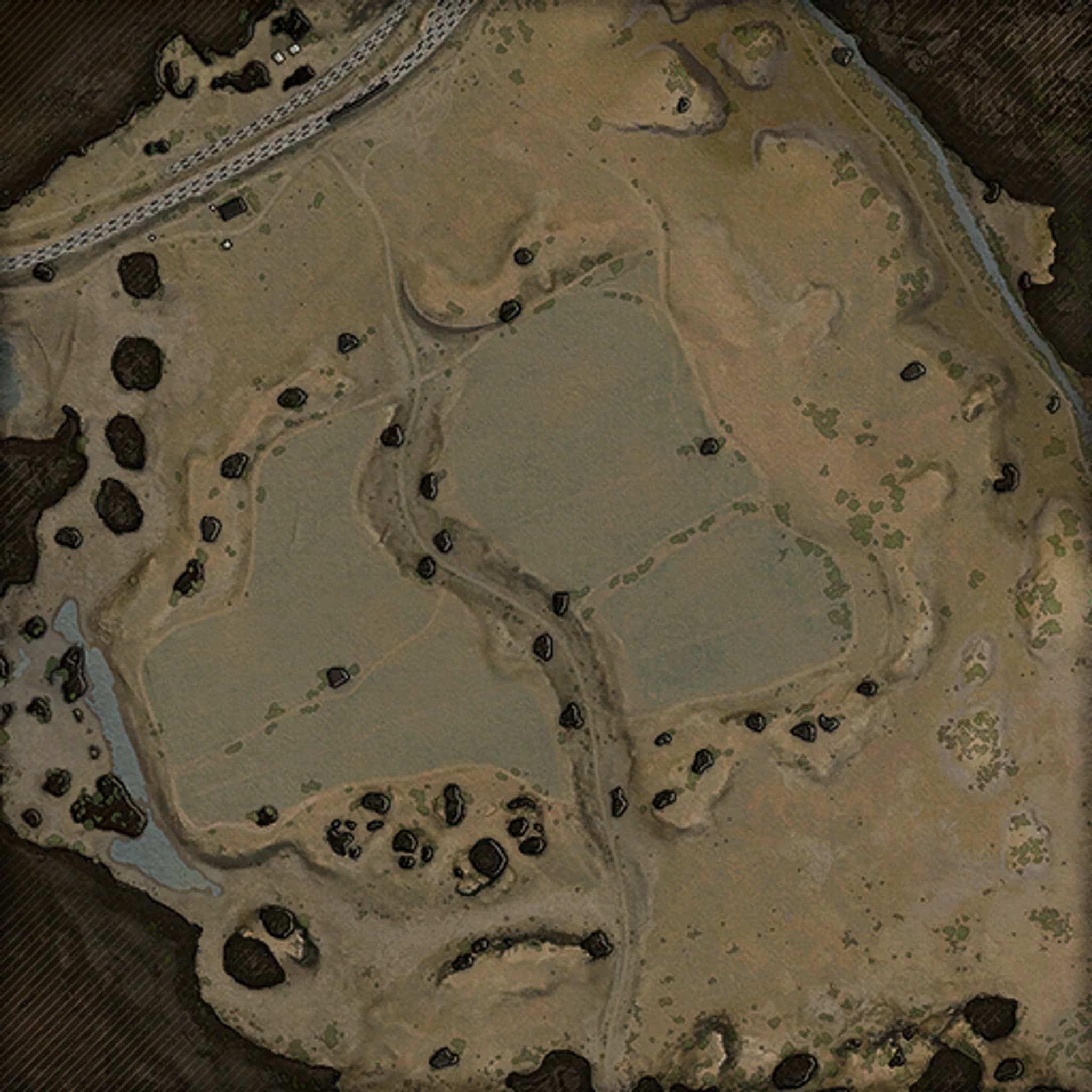 Steppes minimap