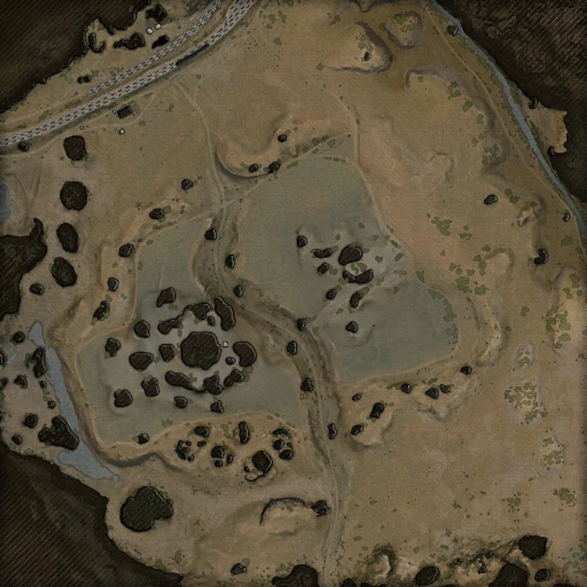Steppes minimap