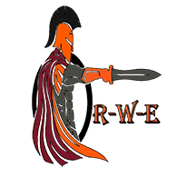 R-W-E emblem