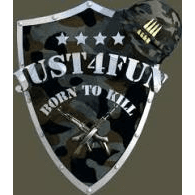 -J4F- emblem