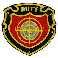 -DUTY emblem