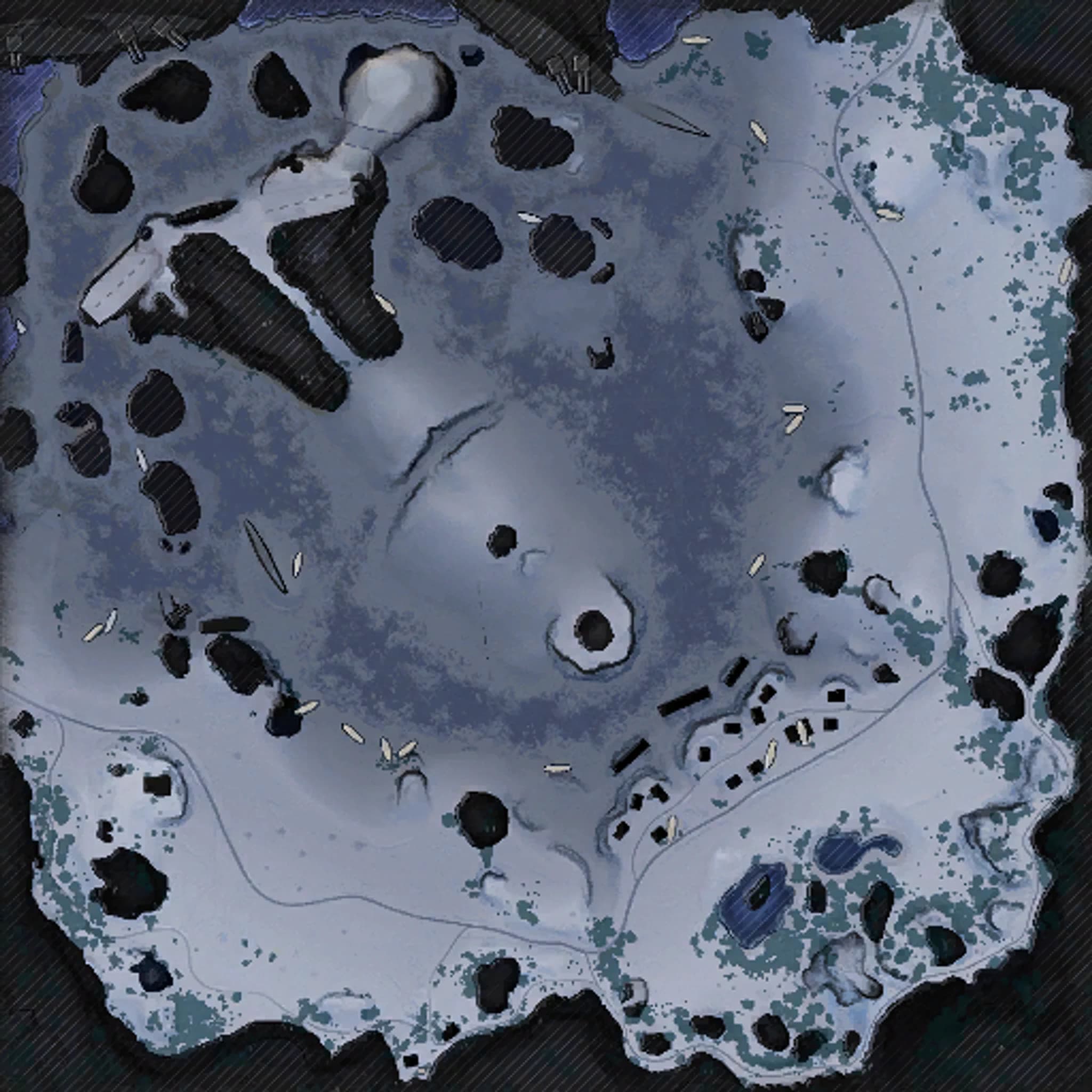 Glacier minimap