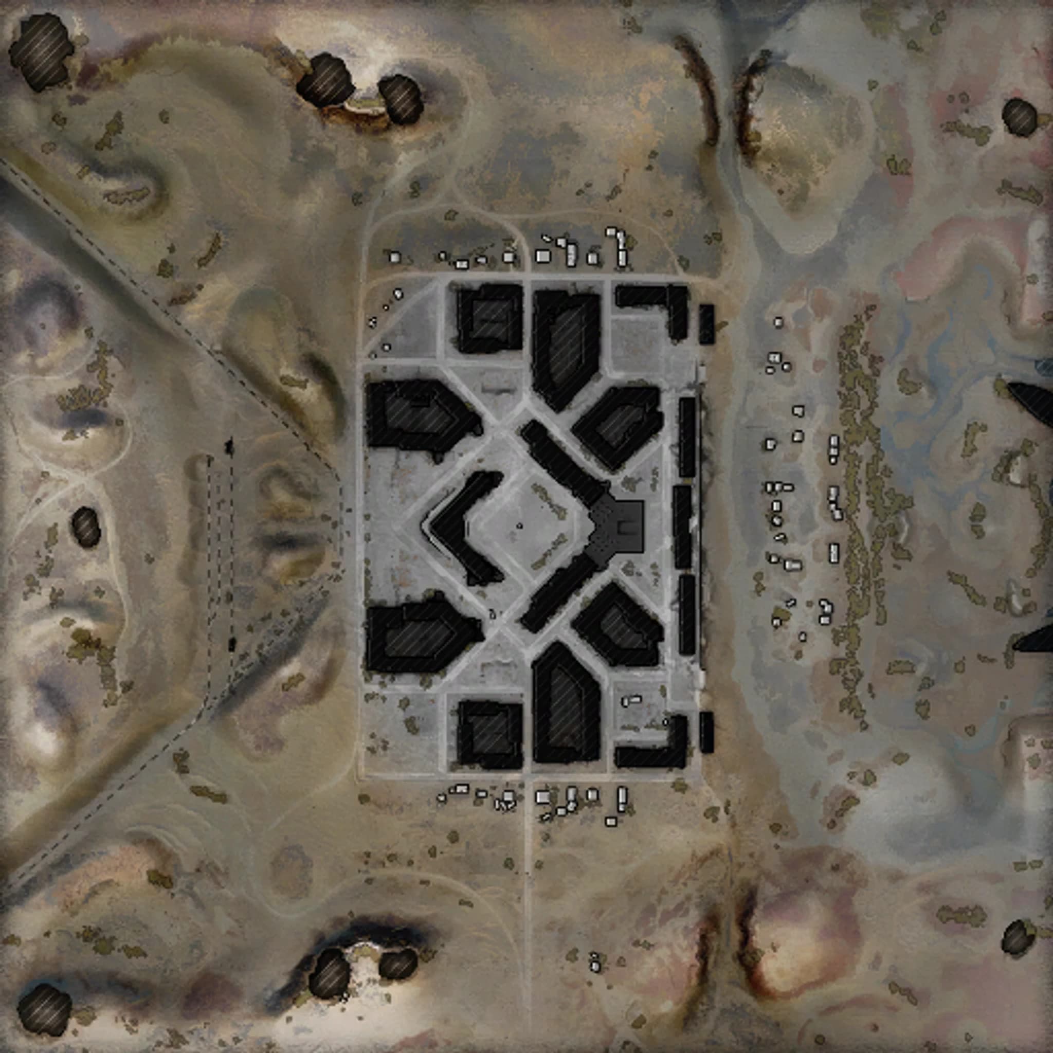 Ghost Town minimap